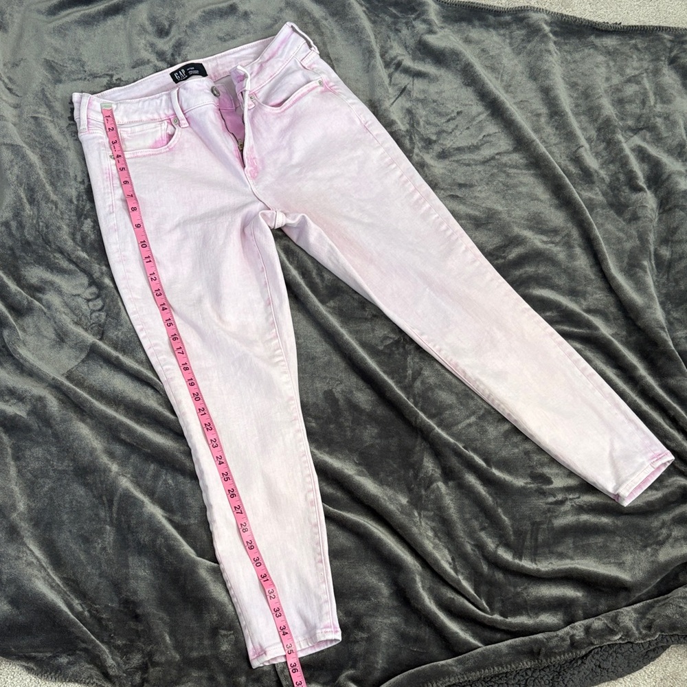 GAP Women's Skinny Jeans - Soft Pink